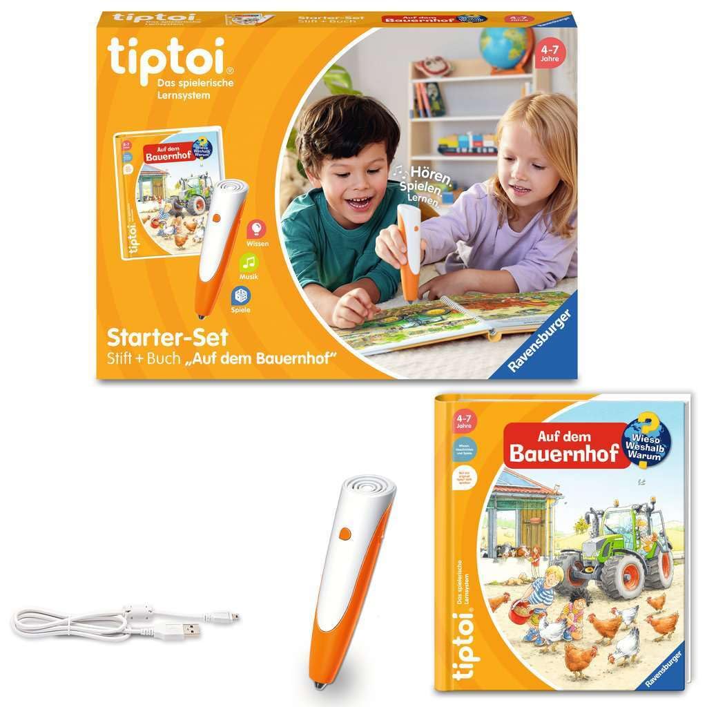Amazon.com: tiptoi® 入門組:Stift und Bauernhof-Buch : 玩具和遊戲